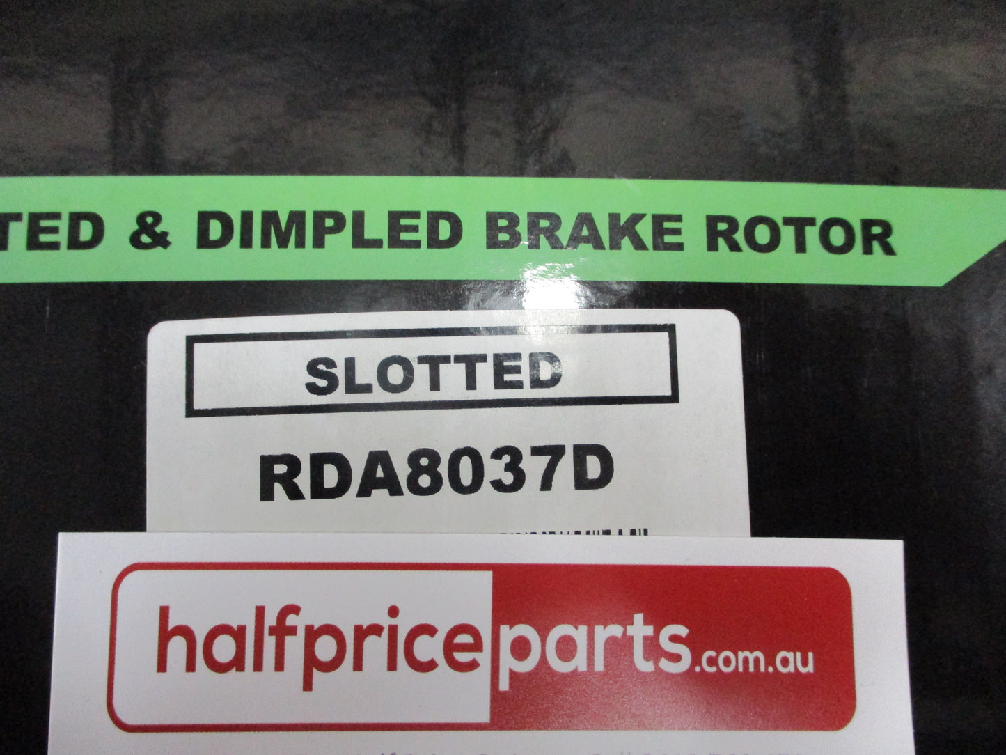RDA Front Disc Brake Rotors (Pair)Suits Holden JG Ctuze Slotted-Dim New Part