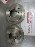 RDA Rear Disc Brake Rotors Slotted-Dimpled Suits Mitsubishi Magna Verada New Part