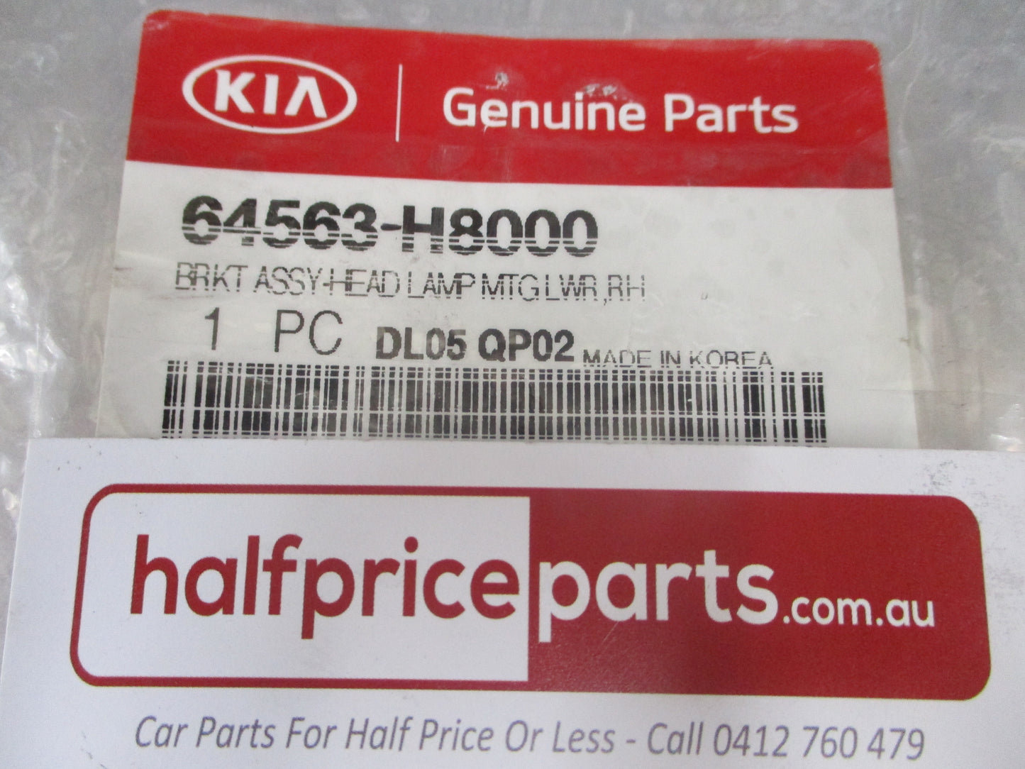 Kia Rio Genuine Right Hand Lower Head Light Bracket New Part