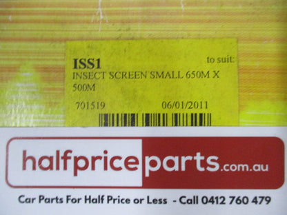 Shevron 650mm x 500mm Radiator Insect and Bug Screen - New Part