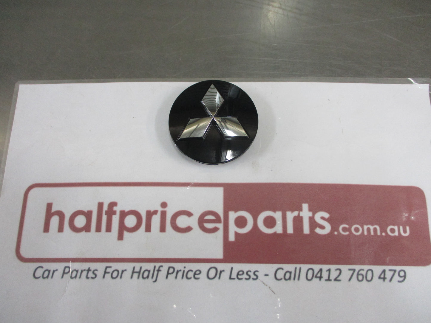 Mitsubishi Triton/Pajero/Lancer Genuine Cal Black Alloy Wheel Center Cap New Part