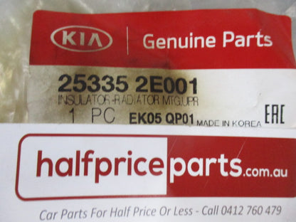 Hyundai Sportage/Tucson Genuine Radiator Bracket Mount Insulator New Part