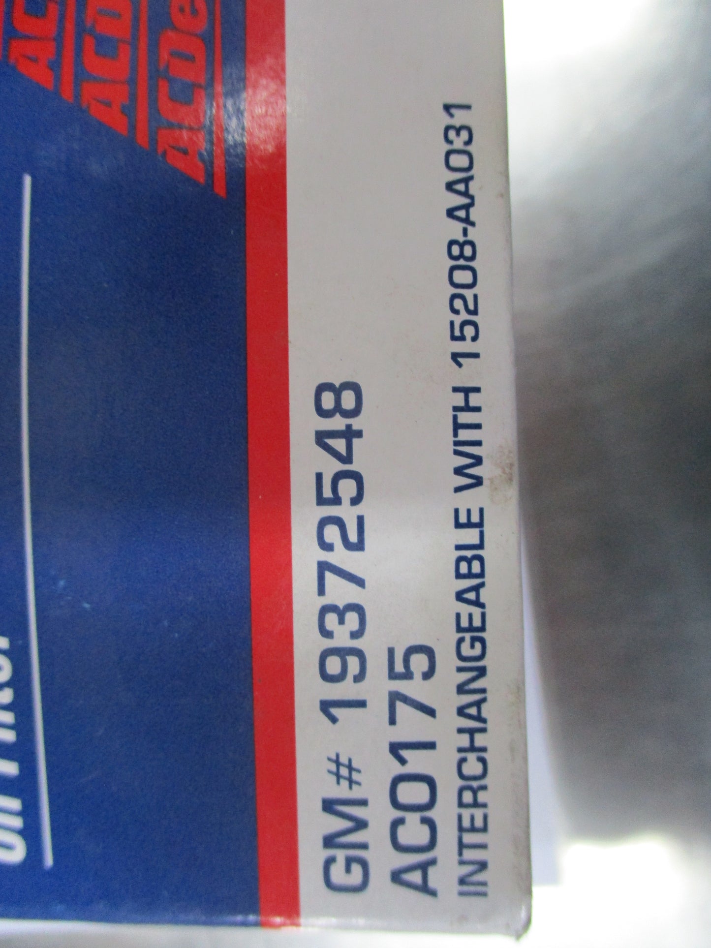 AcDelco Duraguard Oil Filter To Suit Subaru Outback / Liberty New Part