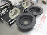 RDA Front Disc Braake Rotors (Pair) Slotted-Dimpled Suits Ford F350-F250 New Part
