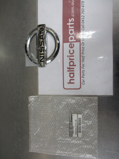 Nissan Rogue Genuine Rear Tail Gate Chrome Emblem New Part
