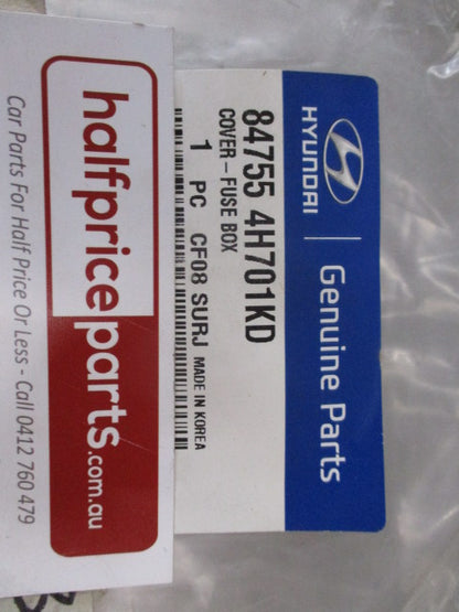 Hyundai Imax Genuine Fuse Box Lid Cover Trim New Part