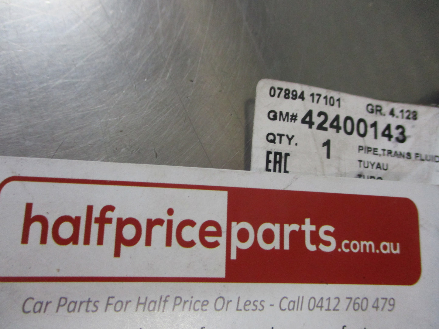 Holden Captiva CG7 Genuine Trans Fluid Cooler Outlet Pipe New Part