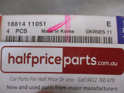 Kia Rio /Hyundai Accent/Elantra/S-Coup/Tiburon Genuine Spark Plugs Set Of 4 New Part