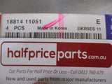 Kia Rio /Hyundai Accent/Elantra/S-Coup/Tiburon Genuine Spark Plugs Set Of 4 New Part