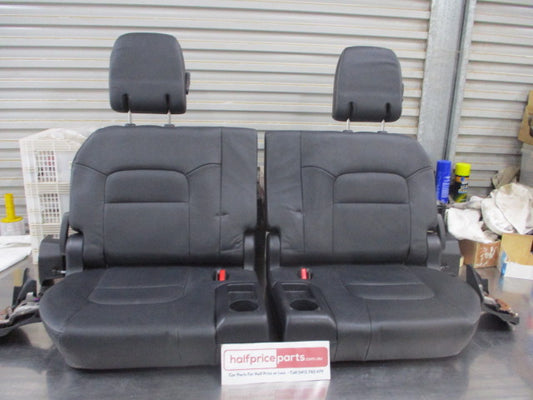 Toyota Landcruiser VX/Sahara Genuine 3rd Row Rear Seats Leather New Part