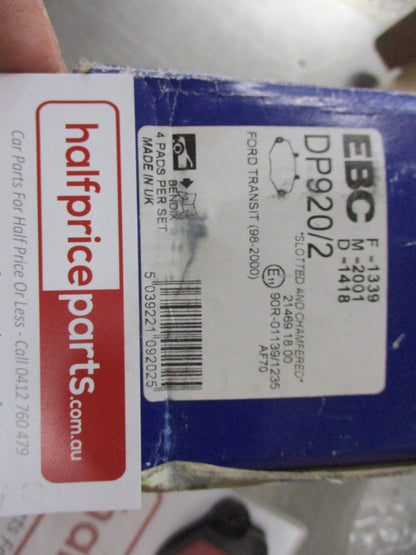 EBC Front Disc Brake Pad Set Suits Ford Transit New Part
