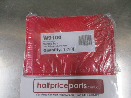 Self Adhesive Envelopes/Pouches x50 - New