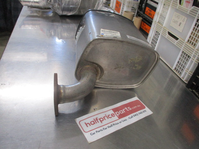Holden VE SS Ute Genuine Left Hand Rear Bolt On Muffler With Chrome Tips New Part