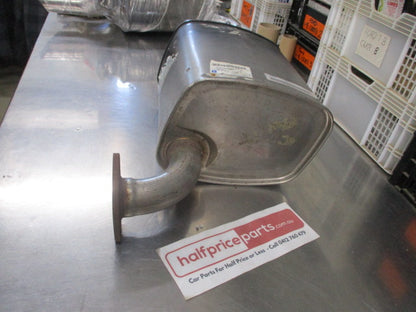 Holden VE SS Ute Genuine Left Hand Rear Bolt On Muffler With Chrome Tips New Part