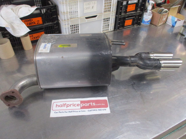 Holden WN Caprice-V  Genuine Right Hand Rear Muffler With Stainless Steel Tips New Part