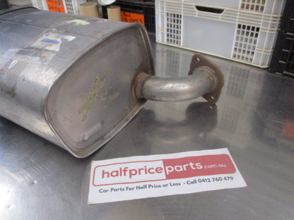 Holden VE Commodore/WM Statesman L77 V8 Genuine Right Hand Muffler With Chrome Tips New Part