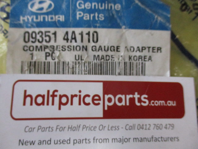 Hyundai IMax/ILoad Genuine Compression Gauge Adapter New Part