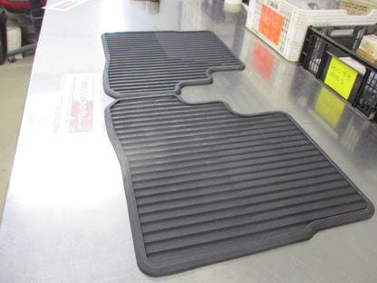 Holden Barina Spark Genuine Heavy Duty Rear Rubber Mats New Part