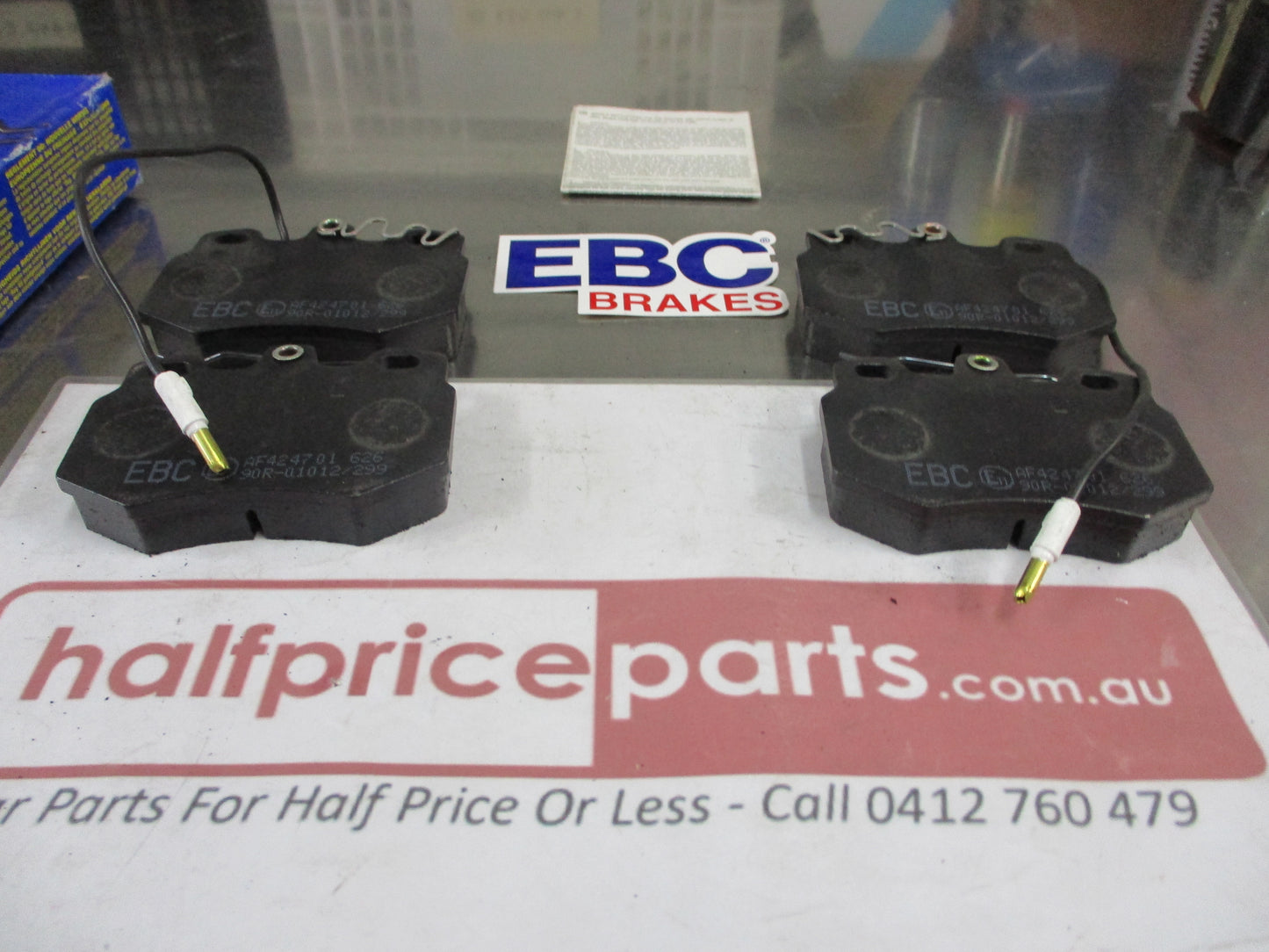 EBC Front Disc Brake Pad Set Suits Peugeot 106 New Part