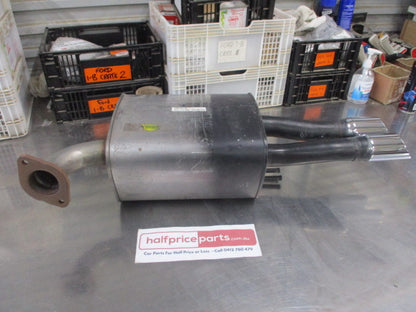 Holden VE Commodore L77 V8  Genuine Left Hand Muffler With Chrome Tip New Part
