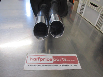 Holden VE Commodore L77 V8  Genuine Left Hand Muffler With Chrome Tip New Part