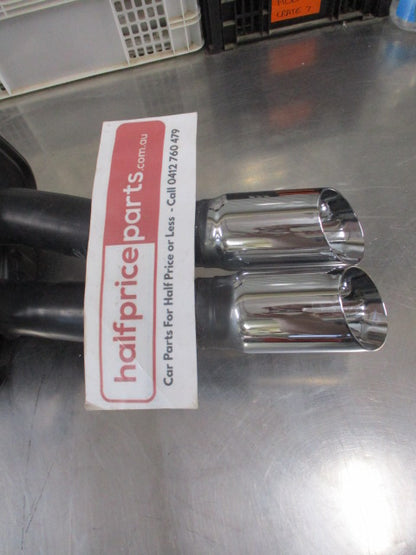 Holden VE Commodore L77 V8  Genuine Left Hand Muffler With Chrome Tip New Part