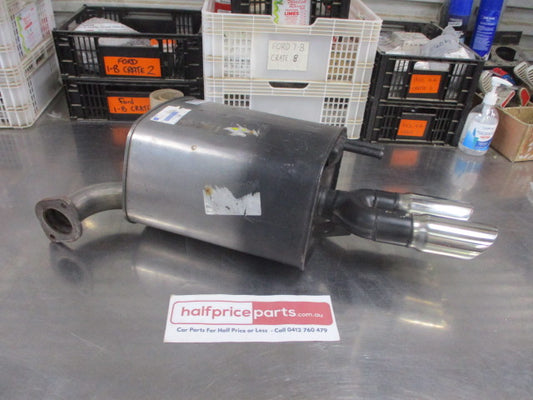 Holden VF Commodore/WN Statesman V8/L27 Genuine Right Hand Rear Muffler With Chrome Tips New Part