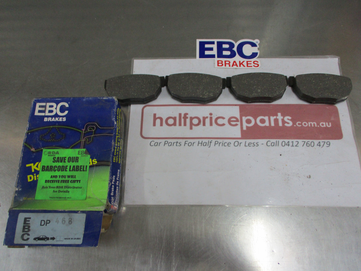 EBC Rear Disc Brake Pad Set Suits Datsun 280ZX/Bluebird New Part