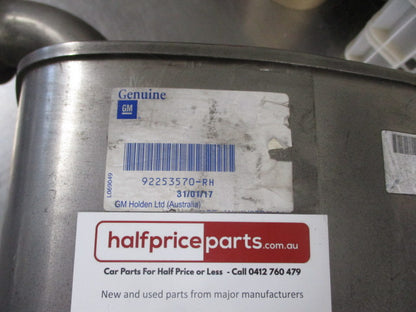 Holden VF Commodore/WN Statesman V8/L27 Genuine Right Hand Rear Muffler With Chrome Tips New Part
