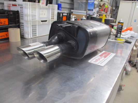 Holden VF SSV/Redline Commodore Genuine Right Hand Rear Muffler With Stainless Steel Tips New Part