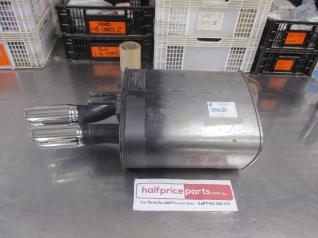 Holden VE V8 Commodore/WM Statesman Genuine Right Hand Rear Exhaust With Chrome Tips New Part