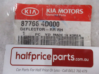 Kia Carnival Genuine Rear Right Hand Rocker Molding Deflector New Part