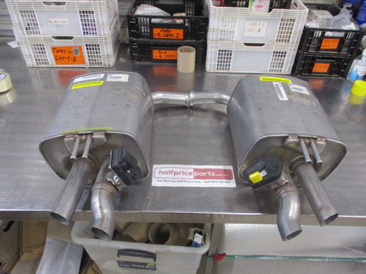 Holden VF2 V8 HSV Clubsport Genuine Pair Of Rear Mufflers New Part