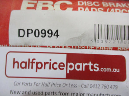 EBC Front Disc Brake Pad Set Suits Toyota Landcruiser New Part