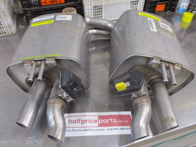 Holden VF2 V8 HSV Clubsport Genuine Pair Of Rear Mufflers New Part