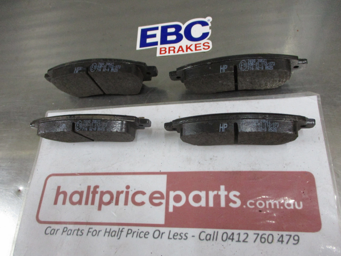 EBC Front Disc Brake Pad Set Suits Toyota Corolla New Part