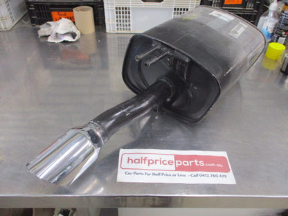 Holden VE V6 Commodore Ute Genuine Right Hand Rear Exhaust Muffler With Chrome Tip  New Part