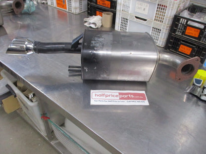 Holden VE V6 Commodore Ute Genuine Right Hand Rear Exhaust Muffler With Chrome Tip  New Part