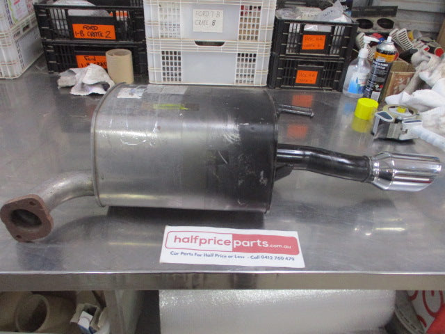 Holden VE V6 Commodore Ute Genuine Right Hand Rear Exhaust Muffler With Chrome Tip  New Part