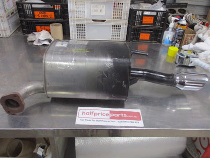 Holden VE V6 Commodore Ute Genuine Right Hand Rear Exhaust Muffler With Chrome Tip  New Part
