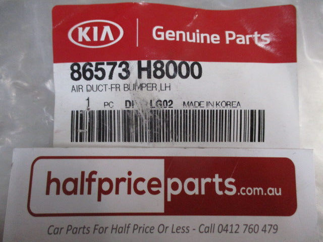 Kia YB Rio Genuine Front Left Hand Front Air Duct New Part