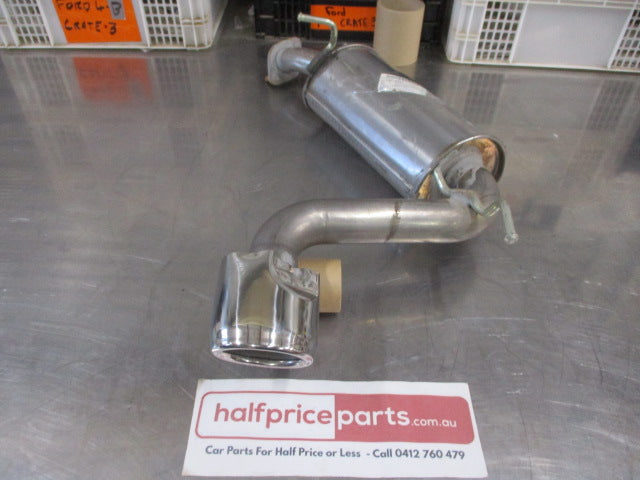 Holden Captiva 2.0Ltr Diesel Genuine Left Hand Rear Exhaust & Chrome Tip New Part