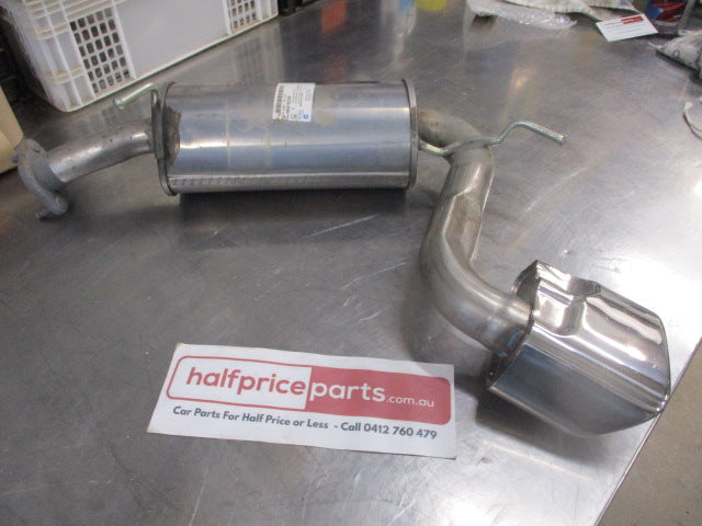 Holden Captiva Genuine Right Hand Rear Exhaust Muffler With Chrome Tip New Part