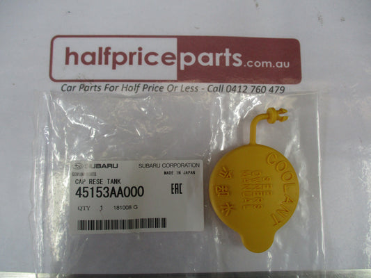 Subaru BRZ / Forester / Impreza / WRX / XV Genuine Coolant Reservoir Cap New Part