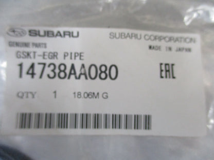 Subaru Forester / Legacy / Outback Genuine EGR Valve Gasket New Part