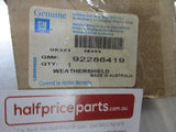 Holden Astra BK Hatch Genuine Smoked Slimline Weather Shields Set Of 4 Kit New Part