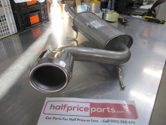 Holden Captiva CG Genuine Left Hand Rear Exhaust Muffler With Chrome Tip New Part