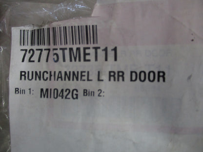 Honda CRV Genuine Rear Left (Passengers) Window Run Channel New Part