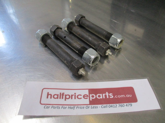 Greasable Shackle Bolts 5/8 x 4" Suit Trailer Roller Rocker Springs 16mm C53