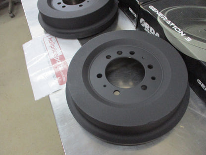 RDA Front Brake Drums (Pair) Suits Toyota Landcruiser BJ40 New Part